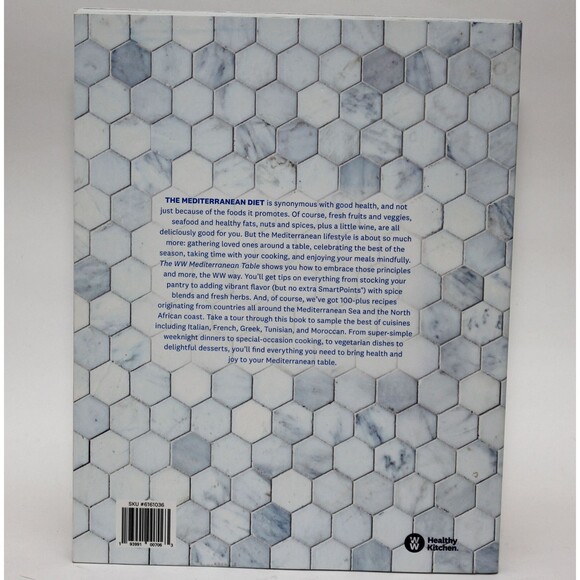 THE MEDITERRANEAN TABLE Cookbook WW Weight Watchers  2021 TPB Full Color Recipes - Picture 2 of 9